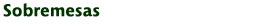 Sobremesas