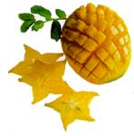 Manga-rosa e Carambola