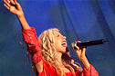Christina Aguilera no Grammy Latino 2000. (Foto: Reuters)