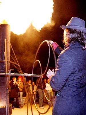 O Grupo Carabosse apresentará ‘Instalação de Fogo’