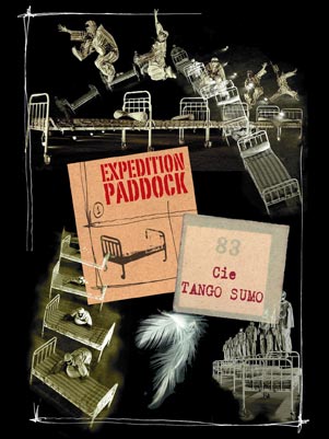 A Companhia Tango Sumo apresentará um espetáculo cheio de acrobacias