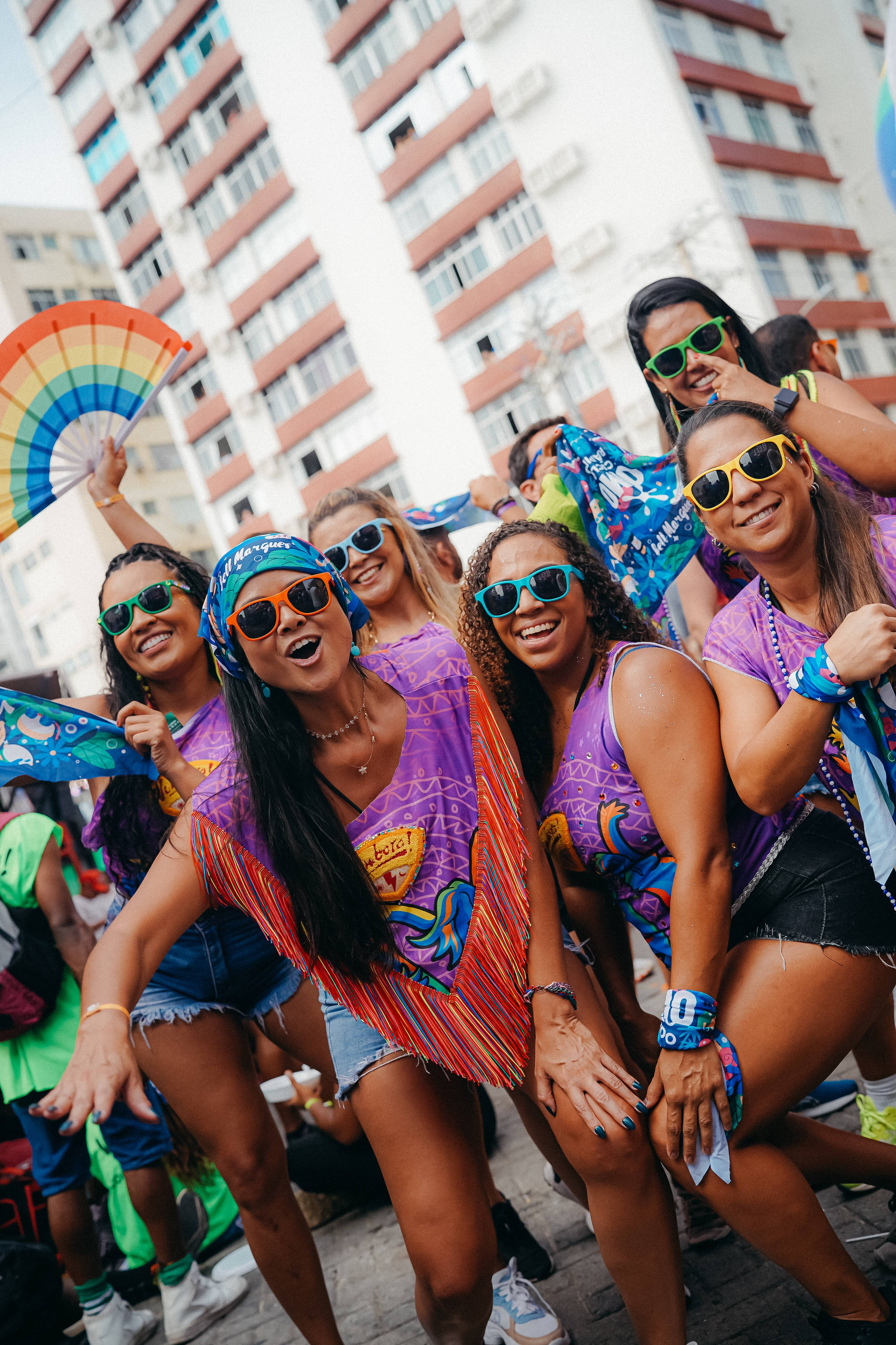 Foto de um dos blocos de carnaval 2026 idealizados pelo Terra