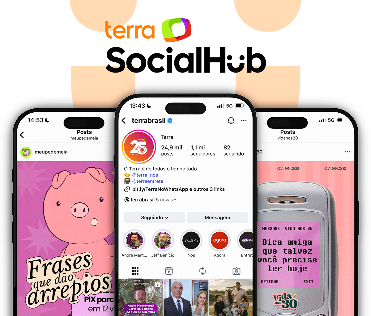 Mockup mídia mobile