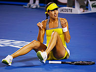 Eleja a mais bela do Aberto da Austrália