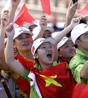 Província de Hainan recebe tocha sem incidentes