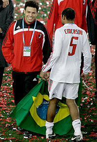 Ronaldo - lesão - Milan - AP