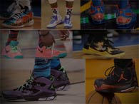 Extravagantes e coloridos; descubra de quem são os tênis na NBA