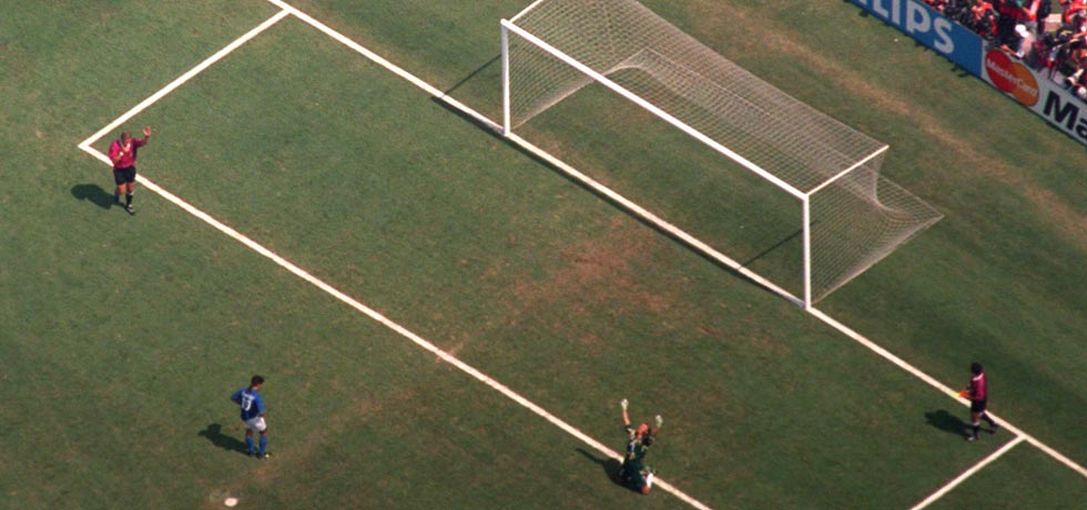 copa 1994 - Brasil x Itália - fotos Getty images