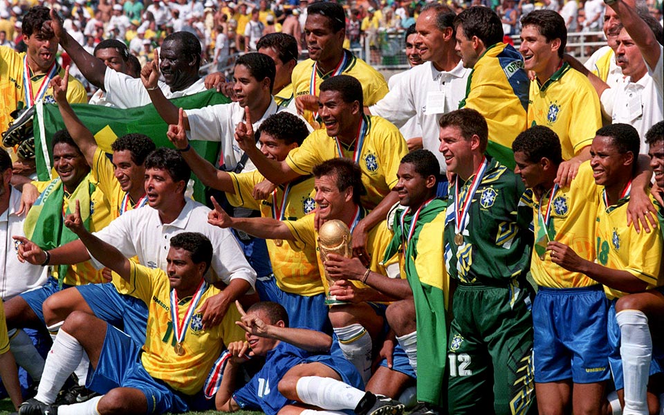 copa 1994 - Brasil x Itália - fotos Getty images