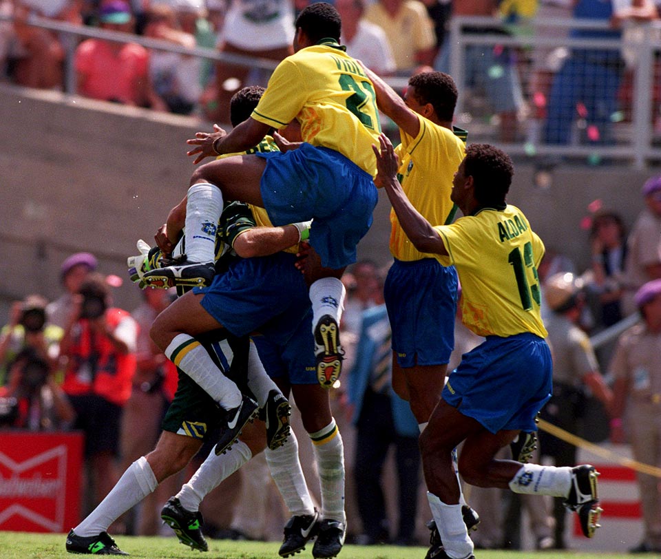 copa 1994 - Brasil x Itália - fotos Getty images