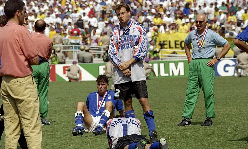 copa 1994 - Brasil x Itália - fotos Getty images