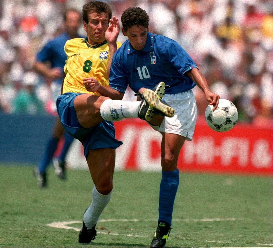 copa 1994 - Brasil x Itália - fotos Getty images