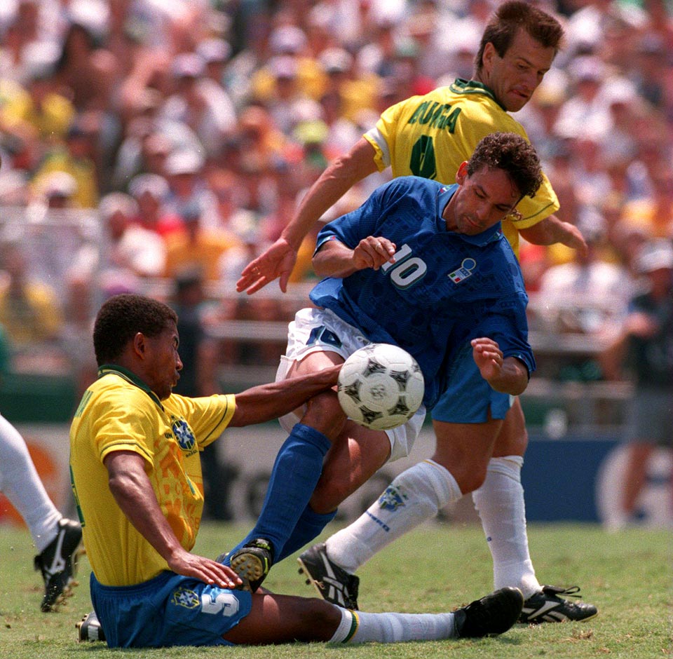 copa 1994 - Brasil x Itália - fotos Getty images