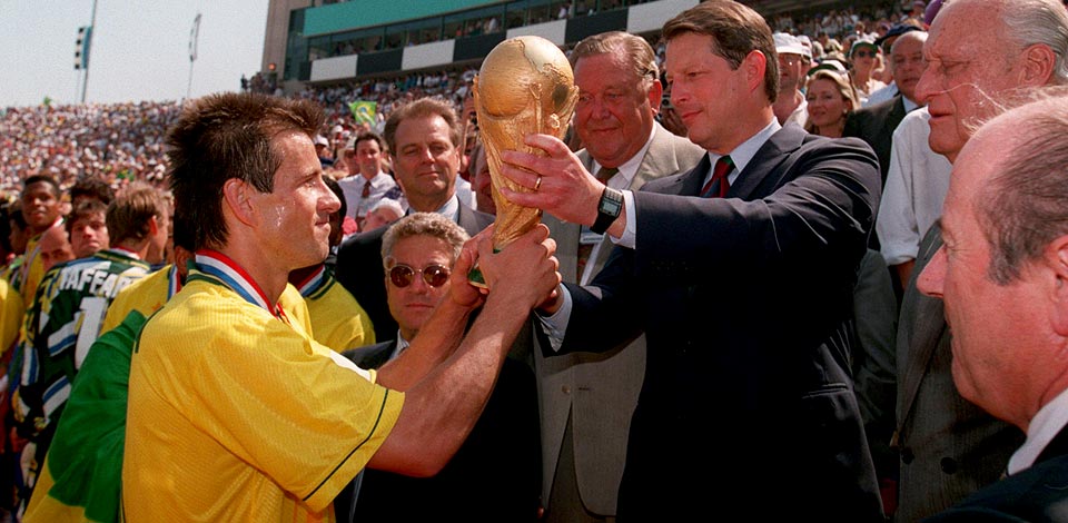 copa 1994 - Brasil x Itália - fotos Getty images