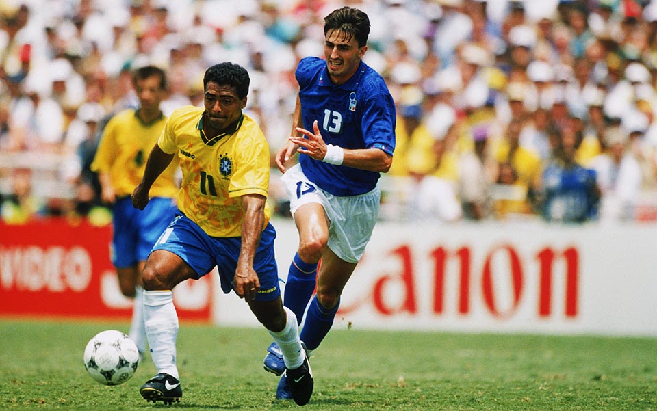 copa 1994 - Brasil x Itália - fotos Getty images