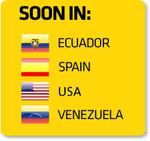 SOON IN: PERU, VENEZUELA, EQUADOR, US