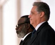 Presidente da Namíbia e FHC
