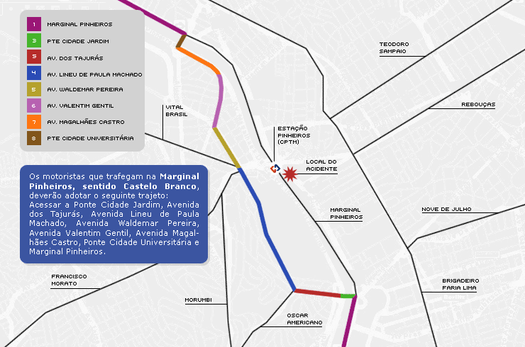 Mapa Desvio Marginal