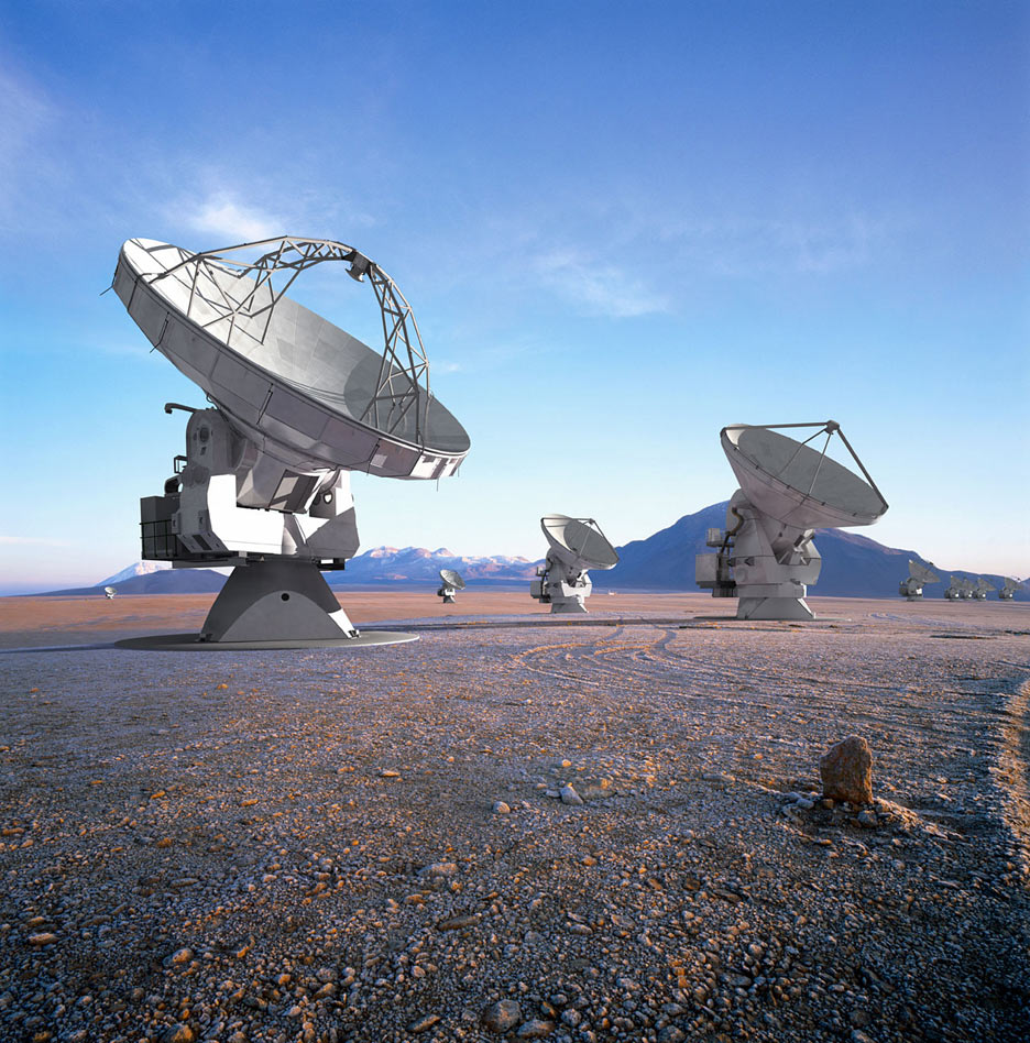 ALMA (ESO/NAOJ/NRAO)/L. Calçada (ESO)/H. Heyer (ESO)/H. Zodet (ESO)