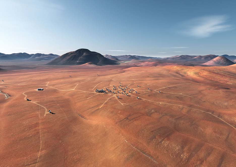 ALMA (ESO/NAOJ/NRAO)/L. Calçada (ESO)/Divulgação