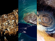 A Terra vista do espaço, descubra o Lugar