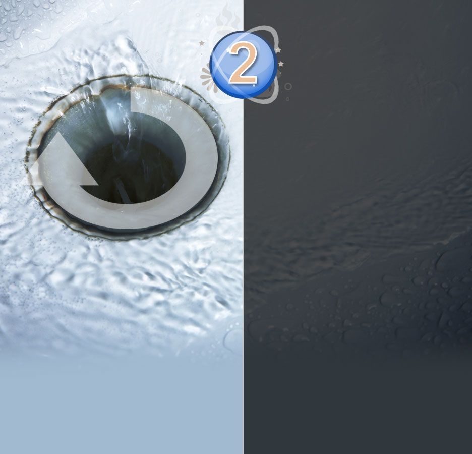 A água gira nas pias em sentidos contrários no hemisfério norte e no hemisfério sul?