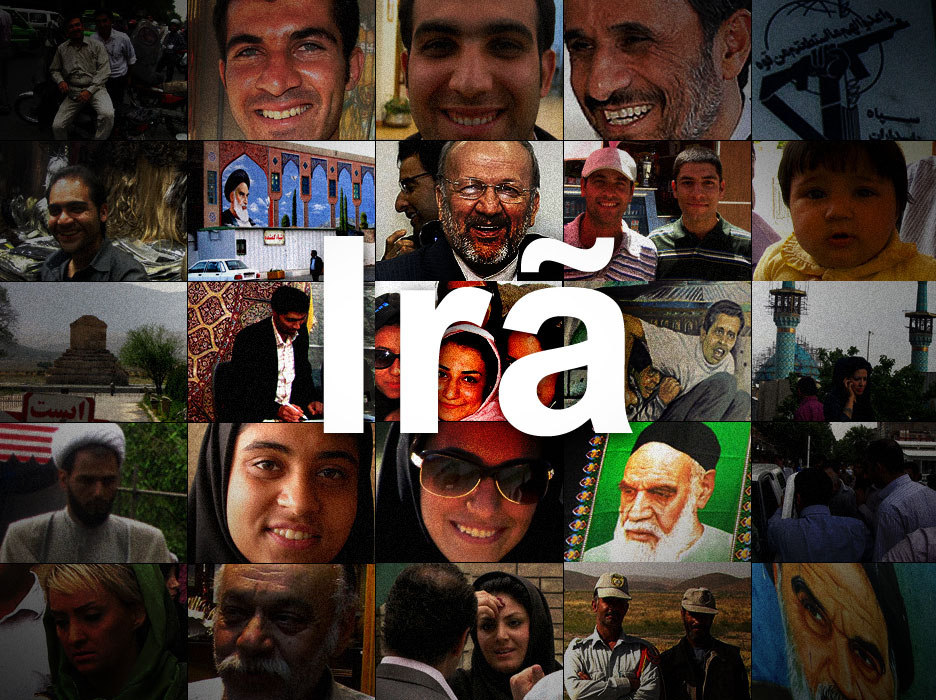 Nome oficial: República Islâmica do Irã (Jomhuri-ye Eslami-ye Iran) Capital: Teerã Língua oficial: persa Última mudança de regime: Revolução Iraniana de 1979, Fim da monarquia Área: aprox. 1,65 milhões de km² (Brasil: 8,5 km²) População: 74,7 milhões (censo 2010)  PIB total: US$ 830 bilhões (Brasil: US$ 2,1 trilhões) PIB per capita: US$ 11 mil (Brasil: US$ 11 mil)  Moeda: Rial iraniano (IRR) Índice Gini de desenvolvimento humano: 38 (médio) Presidente: Mahmoud Ahmadinejad Líder Supremo: Ali Khamenei Partidos: somente podem participar das eleições os partidos que se adequam a sistema político religioso, supervisionado pelo Conselho dos Guardiães Religião: 98% muçulmanos (89% xiitas, 9% sunitas) e 2% outras