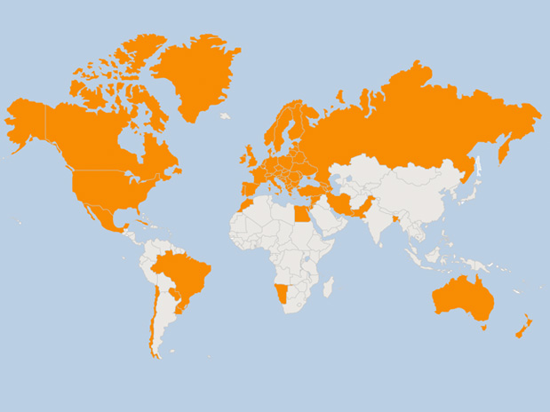 Arte/Terra  <strong>Fonte:</strong> World Time Zone