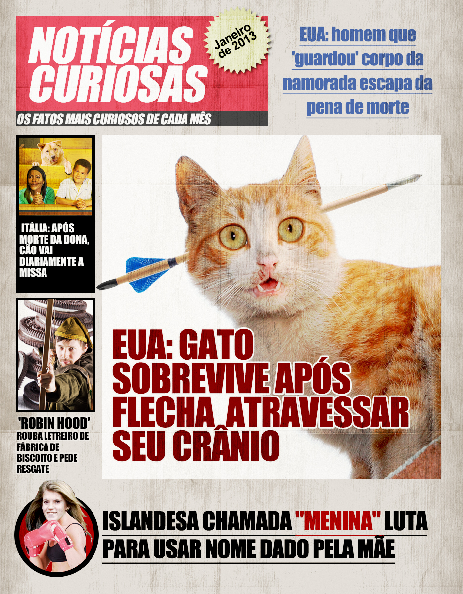 noticias e fatos curiosos do mes de janeiro