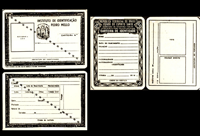 Crédito: Instituto Nacional de Identificação/Divulgação