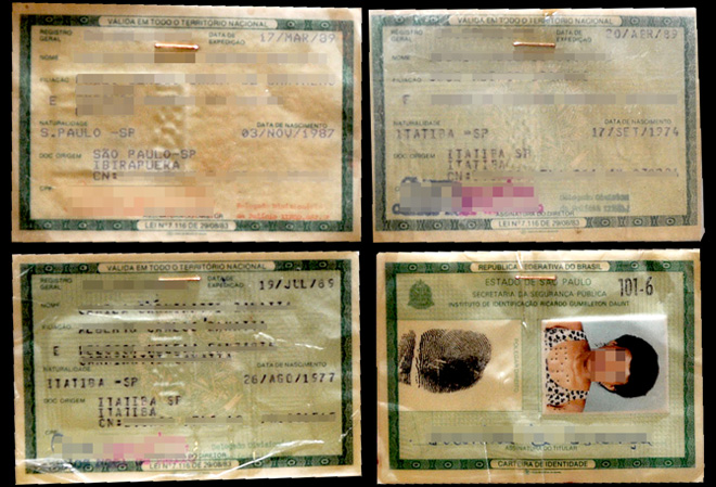 Crédito: Instituto de Identificação de SP/Divulgação