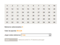 Simule seus jogos na Mega-sena