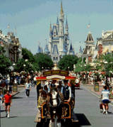 Veículos na Main Street USA