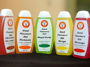 Lubrificante com sabor foto:Marcelo Pereira