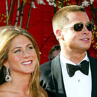 Brad Pitt e Jennifer Aniston, Getty Images