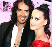 Katy Perry e Russel Brand, Getty Images